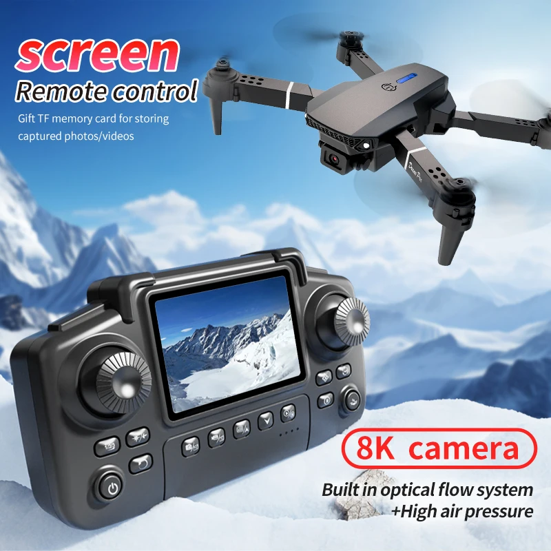 Professional E88 PRO Drone wit - огляд і ціна Drone Surveying
