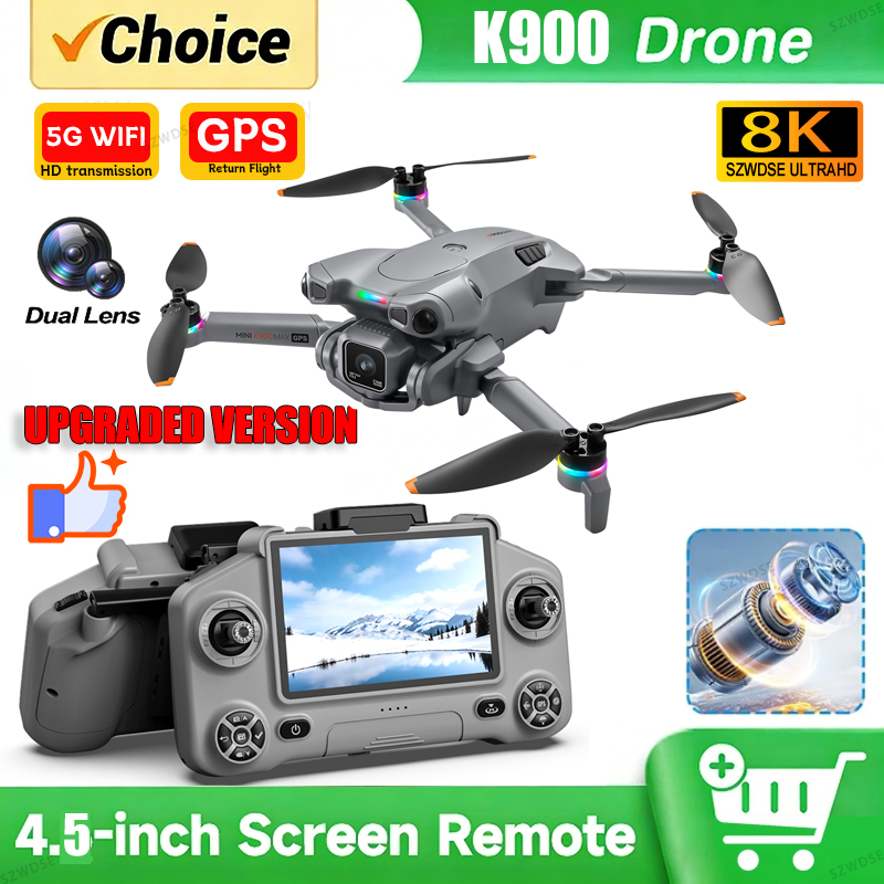 New K900 MAX GPS Drone with 4K - огляд і ціна Drone Surveying