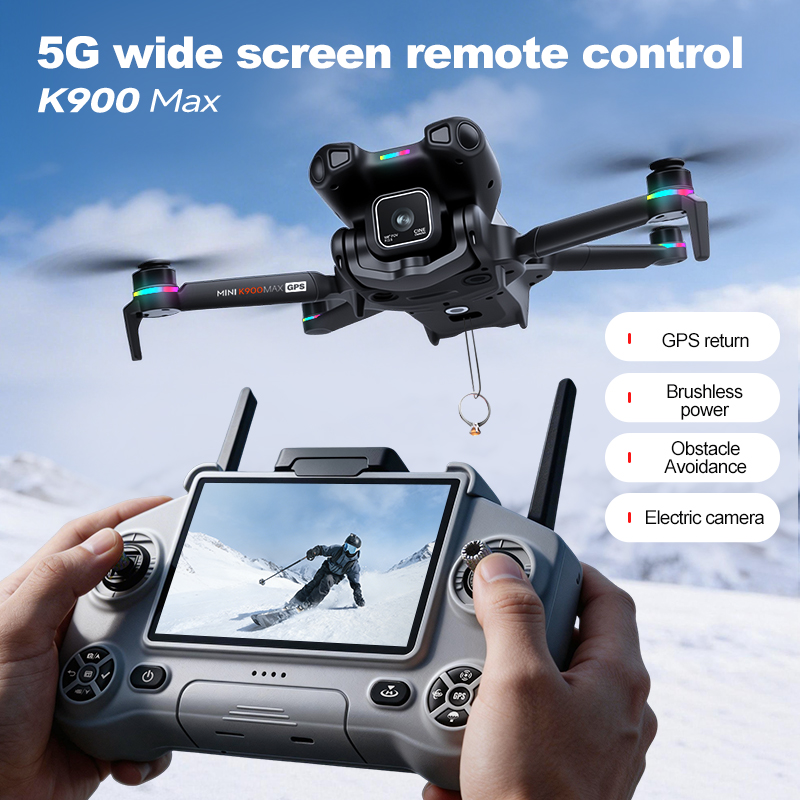 New K900 MAX GPS Drone with 4K - огляд і ціна Drone Surveying