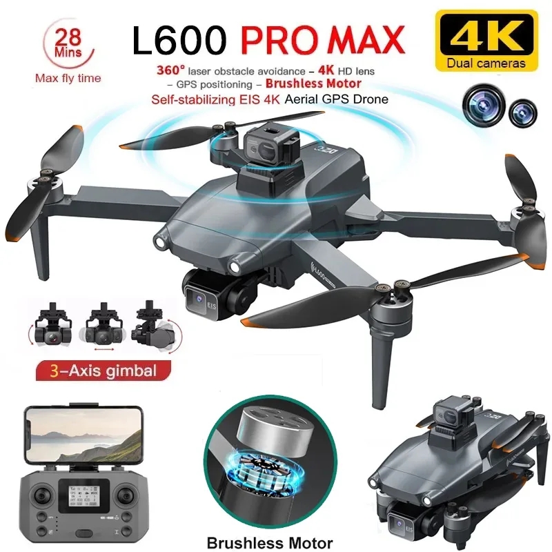 L600 PRO MAX GPS Drone Profess - огляд і ціна Drone Surveying