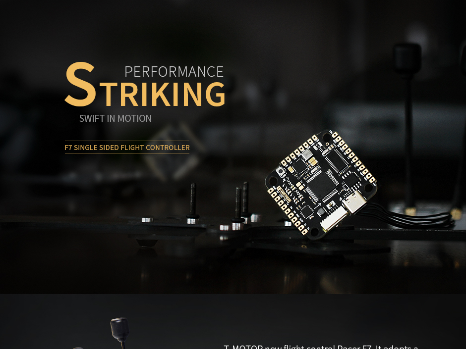 2026T-HOBBY Single-Sided Pacer - огляд і ціна Betaflight Fc F7